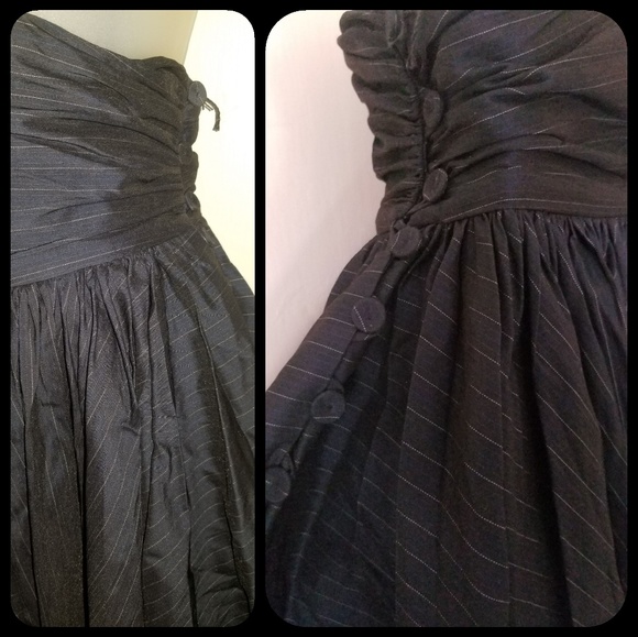 👽SOLD 🌠  Jean Paul Gaultier Ticking StripE Skirt - Picture 4 of 8